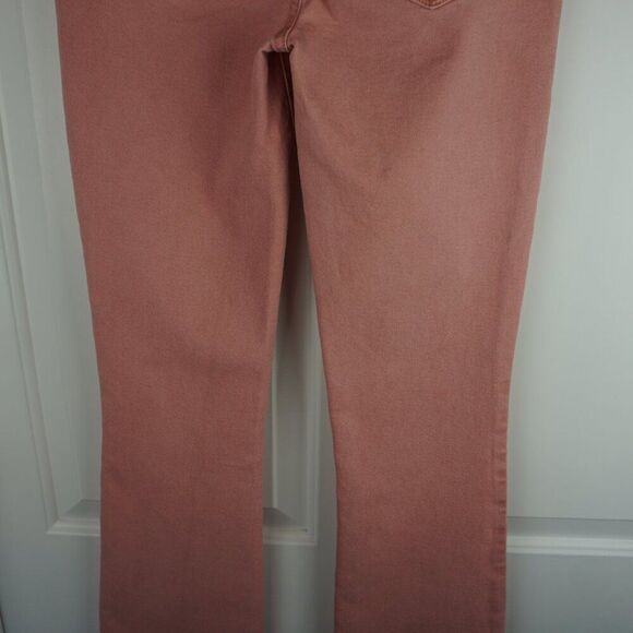 PAIGE Claudine High Rise Ankle Flare Jeans In Vintage Pink Quartz size 24 NWT - Picture 11 of 15